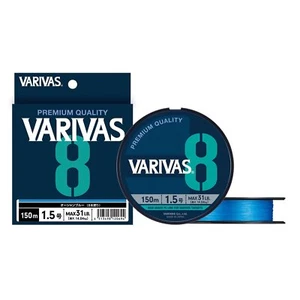 Línea de pesca trenzada VARIVAS 8 Ocean Blue 8 hebras PE - Imagen 1 de 7