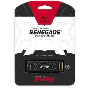 Unidad de estado sólido Kingston FURY Renegade 4 TB - M.2 2280 interna - PCI Express - Imagen 1 de 5