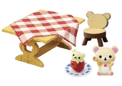 Mesa de madera Re-Ment Miniatures Sanrio Rilakkuma A Small Forest House # 5 Foto 1 de 3