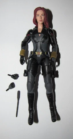 Marvel Legends figure Black Widow Crimson Dynamo series Cover