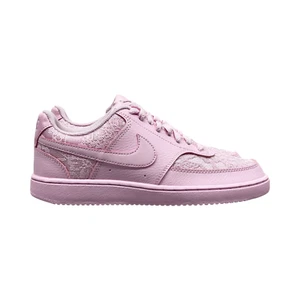 Nike Women Court Vision Low Pink Lace Foam HJ5846-600 Size 8 - BRAND NEW W/O BOX - Picture 1 of 8