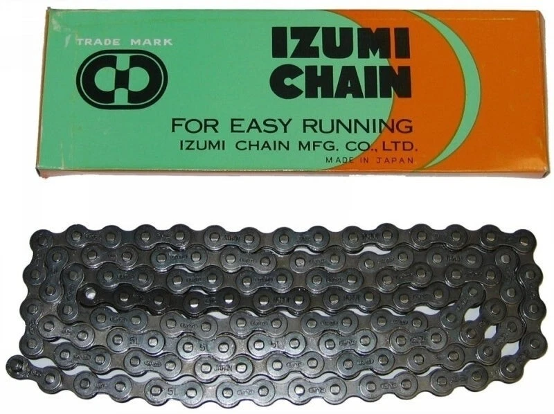 IZUMI 410C STD 3/32 inch 5/6/7 Speed Chain for classic vintage bike - Image 1 of 1