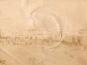 Tunis Horses Market Tunisia old Garrigues Photo 1880 - Imagen 1 de 4