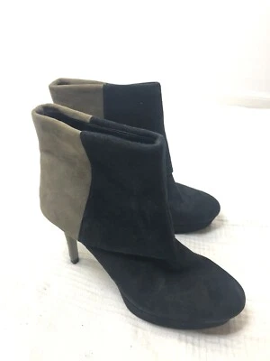 Bota Tahari Mujer Talla 8.5M Callahan Gamuza Tacones Plegables Foto 1 de 4