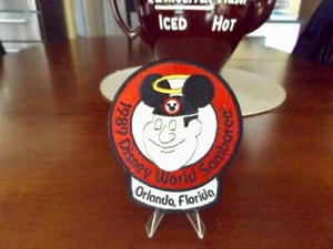 LMH   GOOD SAM CLUB ADVERTISING SAMBOREE RARE 1989 DisneyWorld Souvenir Patch - Picture 1 of 3