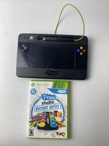 UDraw XBOX 360 Black Game Drawing Tablet W/Udraw Studio Instant Artist - Tested! - Picture 1 of 8