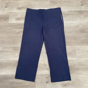 Vintage Christian Dior Monsieur Blue Fatigue Pants Trousers Men’s Size L 40x29 - Picture 1 of 11