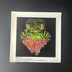 GWAR *1999* SKULL HEAD FACE STICKER/DECAL - Picture 1 of 2