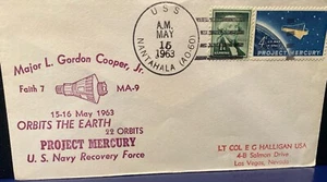 PROJECT MERCURY RECOVERY SHIP -GORDON COOPER -ONBOARD -NANTAHALA-MAY 16, 1963 - Picture 1 of 4