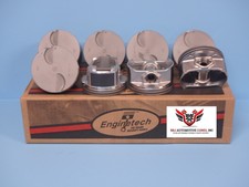 (8) GM CHEVROLET GM GENIII 6.2 L92 NEW ENGINETECH HYPEREUTECTIC PISTONS P5076