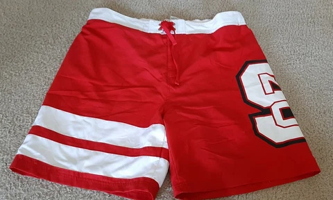Mens NC State Wolfpack Swimming Trunks Knights Apparel Size 2XL Cover