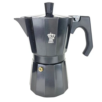 Cafeteira Pezzetti Cafetera Luxexpress fogão alumínio preto - Imagem 1 de 4