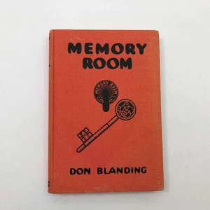Don Blanding / Memory Room 1938 Hardcover  8.75x5.25x.75 inches - Bild 1 von 11