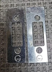 Global Link RV Dead Bolt Striker Plate Entry Door (Lot Of 2) No Hardware See Pic - Bild 1 von 5