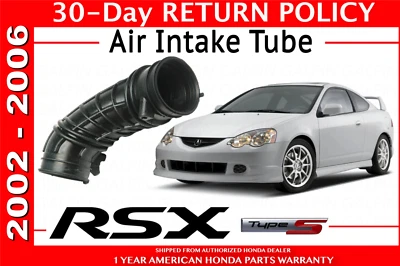 Tubo de manguera de admisión de filtro de aire genuino OEM Acura RSX Type-S 2002-2006 Foto 1 de 3