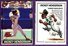 Rickey Henderson Oakland A's 1991 Collect-A-Books Oddball 8-page Booklet #25