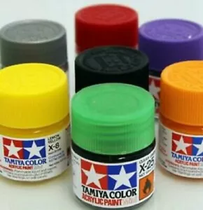 Tamiya Colori Acrilici Lucidi e opachi Primer Gamma colori completa 10ml - Foto 1 di 105