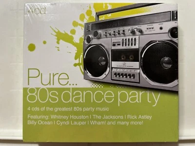 RARE 4CD No Longer Made 2011 Pure 80s Dance Party Rick Astley Toto Bros Sabrina - Image 1 of 2