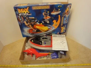 Vintage Max Steel MX16 Hydro Jet Beach Blaster, 1/6 GI Joe figure vehicle Mattel - Picture 1 of 9