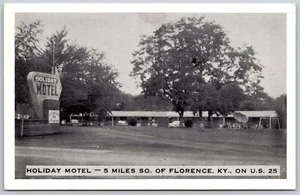 Postcard Kentucky Walton Holiday Motel Route 2 US Hwy 25 Carl E Bley KY - Picture 1 of 2