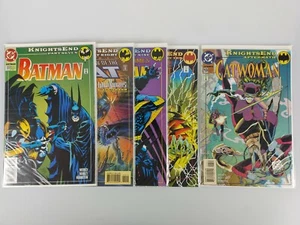 5x Batman Knightsend Parte 7-10 y Aftermath DC Comics 1994 - Mangas y Respaldo - Imagen 1 de 12