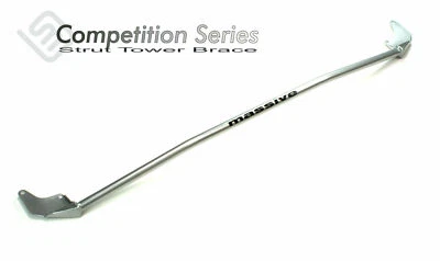 Barra de tensión delantera con soporte de torre de puntal de amortiguador masivo 2012 2018 Ford Focus ST RS Race Foto 1 de 4