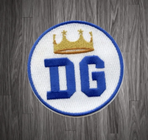 DG Patch David Glass Memorial Jersey Patch - Kansas City Royals - Iron ON Cover