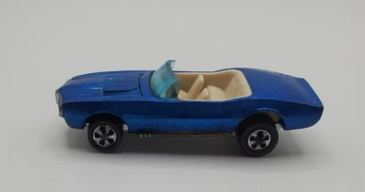 1967 Hot Wheels Redline Custom FIREBIRD USA  BLUE (F4) - Image 1 of 4