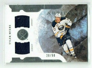 11-12 UD Upper Deck Artifacts  Tyler Myers  /50  Dual Jerseys