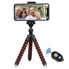 Phone Tripod, Tabletop Travel Portable and Flexible Camera Stand Holder with Wir