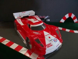 0170-Carrozzeria Body RC Car Toyota GT1 Le Mans 2012+alettone/spoiler traxxas - Picture 1 of 5