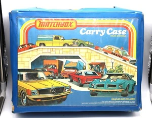 Vintage 1978 Matchbox Lesney 1/64 Collectors Storage 48 Car Carry Case & Trays - Bild 1 von 18