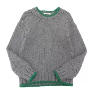 Maglione maglia lana Celine Phoebe Philo grigio verde taglia S - Foto 1 di 9