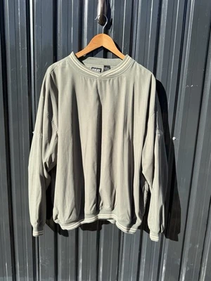 VINTAGE? Jaqueta Ping Masculina XL Verde Sálvia Casaco de Golfe Pull Over Windbreaker Y2K - Imagem 1 de 4