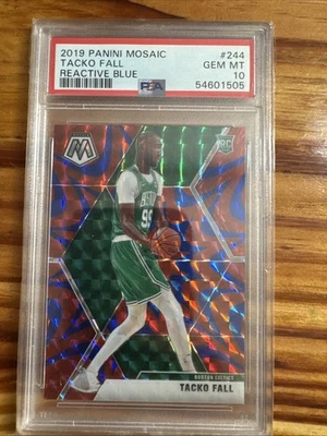2019 PANINI MOSAIC #244 TACKO FALL REACTIVE BLUE - Image 1 of 2