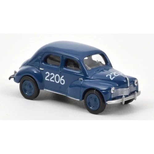 RENAULT 4 CV 1954 N.2206 RACING 1 64 Norev Auto Rally Modellino Nuovo