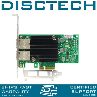 Intel X550-T2 10G Ethernet Server Converged dual port Network Adapter - Image 1 of 4