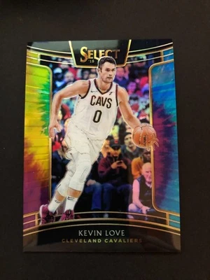 2018-19 Select Kevin Love Tie Dye Concourse Prizm /25 - Image 1 of 2