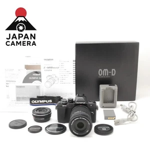 [N MINT] Olympus OM-D E-M10 Mark II 14-42mm 40-150mm Mirrorless Camera JAPAN - Picture 1 of 12