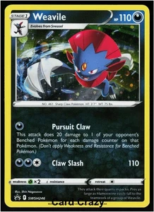 Weavile - (Cosmos Holo) SWSH246 Promo - SWSH: Sword & Shield Promo Cards Pokemon - Picture 1 of 2