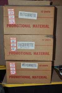 Dealer Promo Car Vintage Original 12 Car Empty Case / Box Boxes - Picture 1 of 21