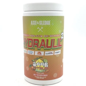Axe & Sledge Hydraulic V2 Non-Stim Pump Pre-Workout Sour Citrus Punch 40 Serving - Picture 1 of 2
