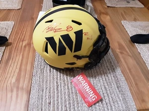 Washington Commanders Brian Robinson Signed Rave Authenic Helmet With Visor JSA - Picture 1 of 5