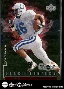 1998 Upper Deck Black Diamond Rookie Edition Double #106 Jerome Pathon /2500 - Picture 1 of 2