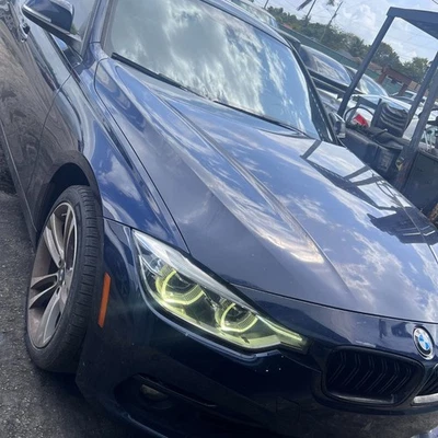 2016-2018 BMW 330i 3-Series Sedan Hood Panel OEM Blue - Image 1 of 4