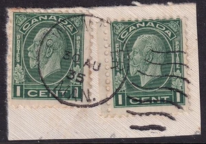 KANADA MANITOBA POSTSTEMPEL / STEMPEL "SWAN RIVER MAN".  1935 - Bild 1 von 1