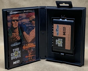 Two Crude Dudes (SEGA GENESIS) CIB COMPLETO CON CAJA CUBIERTA MANUAL - Imagen 1 de 9