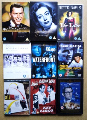 18 Classic Films Movies Bundle Joblot Box Sets Hollywood Joan Crawford Sinatra - Image 1 of 4