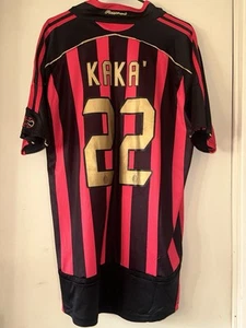 KAKA #22 Retro AC Milan 06/07 THIRD Kit Men’s Soccer Football Jersey Size XXL - Picture 1 of 3