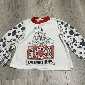 Camicia vintage anni 90 101 Dalmations taglia 3T bambino ragazzo maglietta manica lunga Disney - Foto 1 di 10